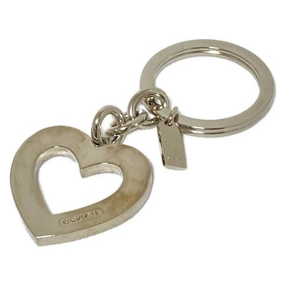 Auth COACH - Silver Pink Multi Hardware Rhinestones Bag Charm - Picture 2 of 4